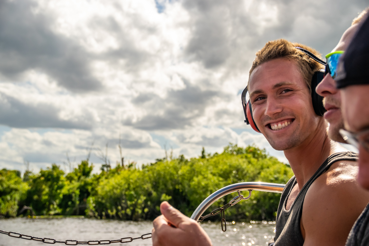 Discovering an Alligator swamp.